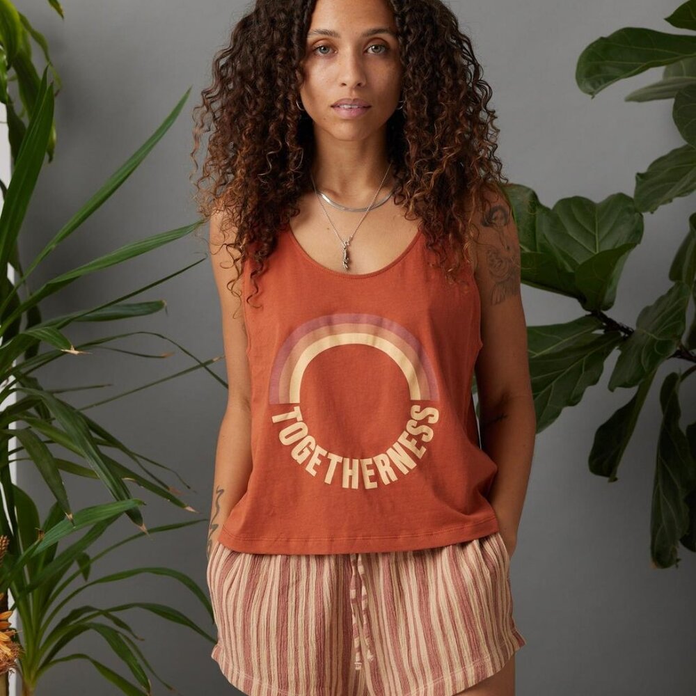 Togetherness Easy Tank - Rust
